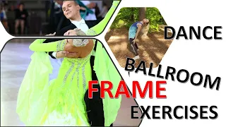 5-minute Dance ballroom frame exercises for ladies. Dance Class. LEARN TO DANCE WITH ME!