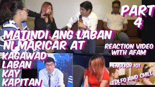 PART 4 | Idol, na highblood sa colonel / Reaction Video with AFAM