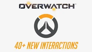 Overwatch - 40+ New Interactions (October 2018)