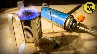 🔥 DIY Gas stove from the TIN CAN