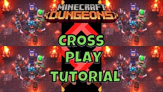 Minecraft Dungeons: How to Setup Cross Platform Play - Tutorial