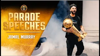 Nuggets 2023 Champions Parade Speech: Jamal Murray | 6-15-23