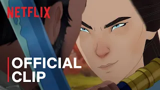 Blue Eye Samurai | The Ronin and the Bride | Official Clip | Netflix