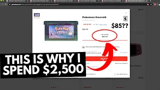 Spending $2,500 on Nintendo Games at GAMESTOP... (I've gone crazy)