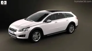 Peugeot 508 RXH 2015 3D model by 3DModels.org