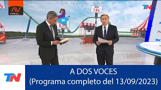 A DOS VOCES (Programa completo del 13/09/2023)