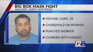 Police: Woonsocket man attacked Walmart employee who asked him to have child wear mask