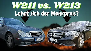 Mercedes E-Klasse W211 vs. W213 | Was würdet Ihr kaufen🤔? Ich weiß es😁! MB Youngtimer Parts