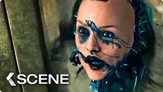 Alita vs Androids Fight in the Valley Extended Movie Clip - Alita: Battle Angel (2019)