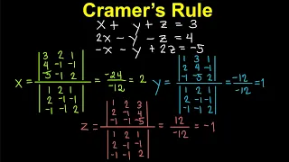 Cramer's Rule (Tagalog/Filipino Math)