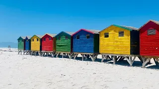 Muizenberg beach , Cape Town South Africa.