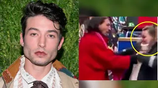 SHOCKING! Ezra Miller allegedly CHOKES a fan at a bar; video goes VIRAL