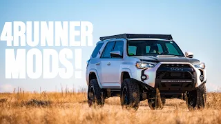 4RUNNER UPGRADES! | Lift - Wheels - Tires - Armor - Lights - Rack