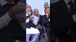 Bastille Day Parade: Indian Rafale jets fly above Champs-Élysées in Paris, France #bastilleday