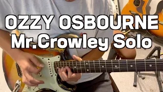 OZZY OSBOURNE / MR.CROWLEY SOLO 오지오스본/ 미스터 크라울리 솔로