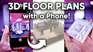 Create a 3D Floor Plan in minutes with your phone!