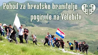 6. Pohod za hrvatske branitelje poginule na Velebitu ⛰️ Velebit 2023.