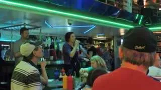 Ellen's Stardust Diner- Waitress "Babs" sings "Let It Go."