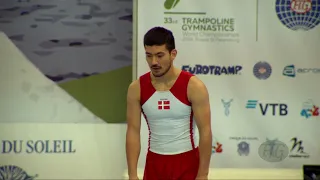 MATTHIESEN Adam (DEN) - 2018 Trampoline Worlds, St. Petersburg (RUS) - Qualification Tumbling R1