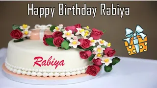 Happy Birthday Rabiya Image Wishes✔