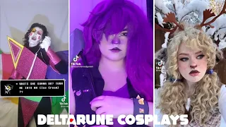 deltarune cosplays with a side of moss