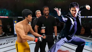 UFC 4 | Bruce Lee vs. Jet Li [Wushu Master] (EA Sports UFC 4)