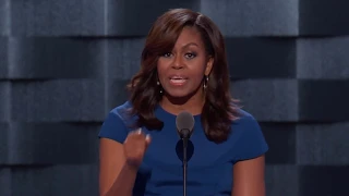 Michelle Obama's 2016 DNC Speech: The Story of Perseverance