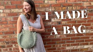 HOW TO CROCHET A CIRCULAR HANDBAG // The Laurel Bag // Ophelia Talks Crochet