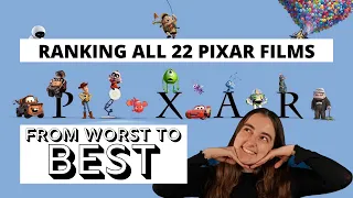Ranking All 22 Pixar Movies | From Worst to Best