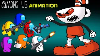 Among Us vs Cuphead - 어몽어스 VS 좀비 애니메이션 - Cookies Among Us Animation