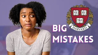 The Biggest Mistakes I Made at Harvard College   | Ahsante Bean | Ahsante the Artist