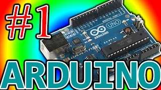 Arduino первые шаги.  Урок 1.  Мигающий светодиод и бегущие огни.