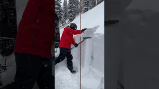 Compression Test Failure at an Avalanche Safety Course