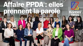 Affaire PPDA : pour Médiapart, 20 femmes qui accusent le journaliste témoignent ensemble.