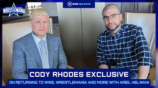 EXCLUSIVE: Cody Rhodes Joins Ariel Helwani On Big WWE Return, Ambitions & Tony Khan | WrestleMania