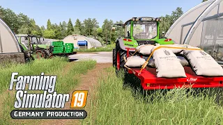 Harvesting Lettuce, Making Flour... ★ Farming Simulator 2019 Timelapse ★ Hof Bergmann ★ 10