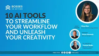 10 AI Tools to Streamline Your Workflow and Unleash Your Creativity