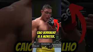 Caio Borralho is a MONSTER 😳 #ufc #shorts