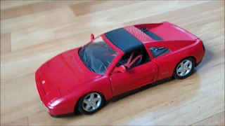 Diecast Ferrari 348ts, 1:18 Scale Maisto.Автомодели.Обзор