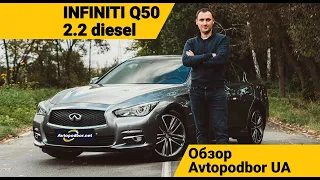Как купить новый Infiniti Q50 2.2d Diesel дешевле чем у дилера? Обзор Avtopodbor UA