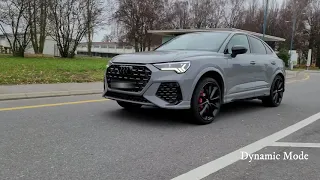 RSQ3 Sportback 2021 - Stock Exhaust Sound (Start-Up, Rev and Fly-by)