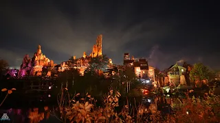 Big Thunder Mountain - Night POV - Disneyland Paris - Vekoma - Mine Train - Onride / Offride - 2021