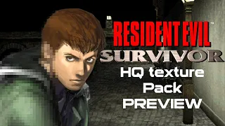 Resident Evil Survivor HQ textures preview -  Beetle PSX HW core on Retroarch