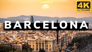 Barcelona 4K Cinematic Travel Experience 🇪🇸 Spain / Catalonia [City Tour 2022]