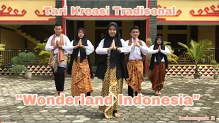 Tari Kreasi “wonderland indonesia”