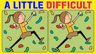 Get ready to be stumped by these spot-the-differences puzzles: a little difficult🤓