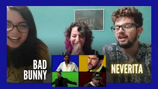 Italians React to Bad Bunny - Neverita (Video Oficial) | Un Verano Sin Ti | esp. cc