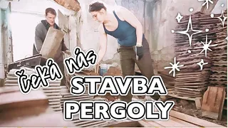 Velké přípravy na stavbu pergoly. Náš den na chalupě | sleduj Dureks family