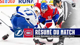 Lightning vs Canadiens | Faits saillants