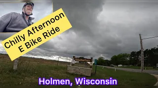 Chilly E Bike Adventure in Holmen, Wisconsin on May 4, 2024 🚵